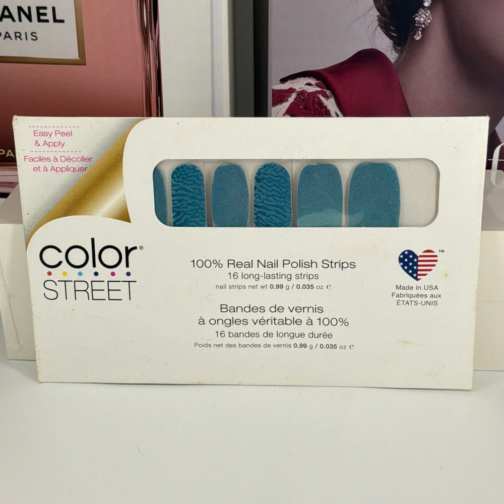 Casserole bundle 10 Color Street Teal Nail Polish Strips - Like Woah
